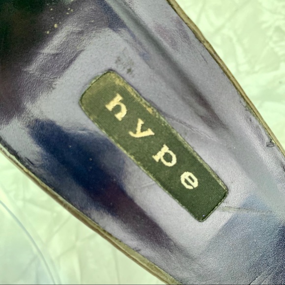 Hype Retro Patent Funky Heels 8 - Picture 7 of 7